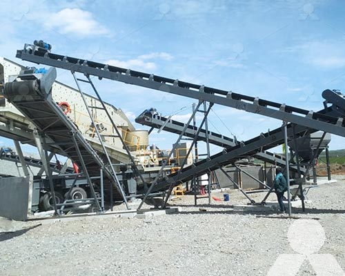 175 TPH Mobile Limestone Crushing Plant In Zambia