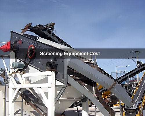 Screening Equipment Cost
